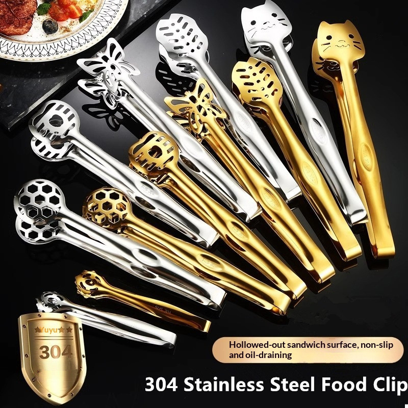 Kitchen Appliances Design - Stainless Steel Food Tongs Food Tongs