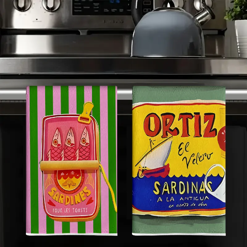 Kitchen Appliances Green - 2Pcs Pink and Green Contrasting Color