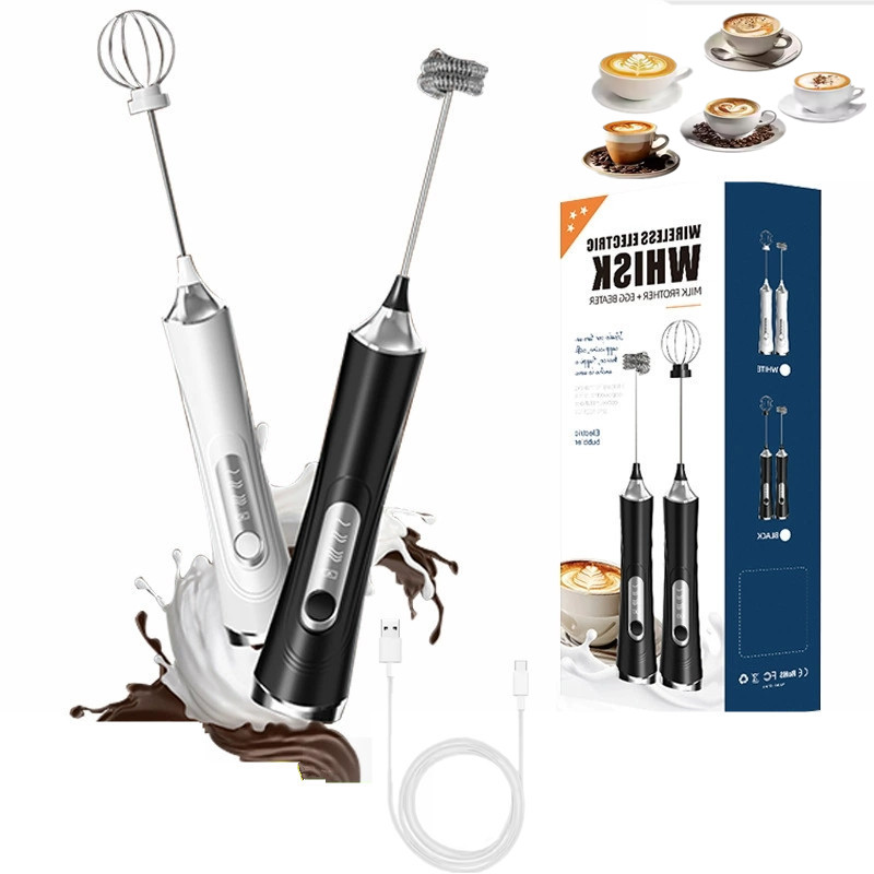 Kitchen Appliances For Restaurant - USB Electric Milk Frother Handheld Milk