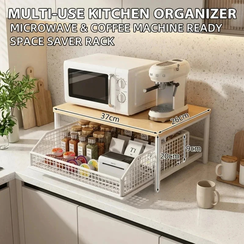 Microwave Coffee Maker Shelf O - Kitchen Appliances Design recensione e prezzo