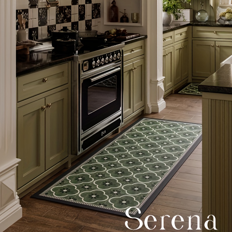 VIKAMA Premium Modern Carpet F - Kitchen Appliances Green recensione e prezzo