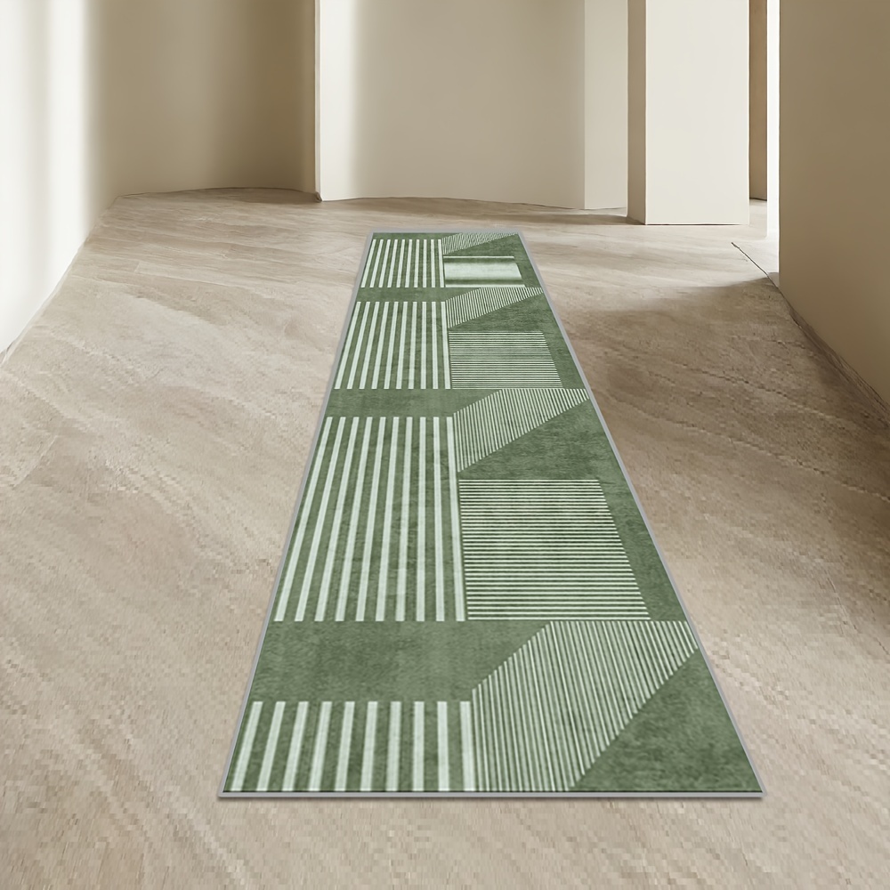 VIKAMA Striped Green Carpet Ki - Kitchen Appliances Green recensione e prezzo