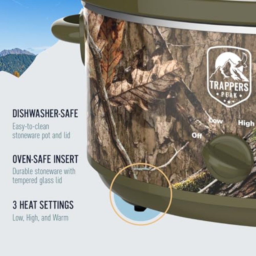 7 Quart Oval Slow Cooker Pot w - Kitchen Appliances Green recensione e prezzo