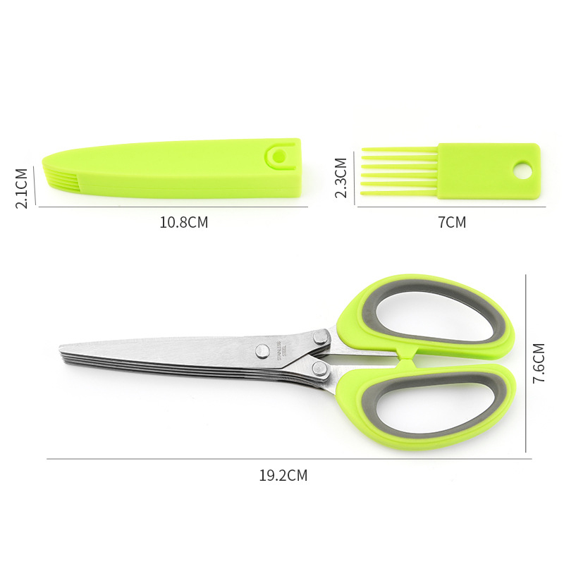 Multi-Layer Scissor Stainless  - Kitchen Appliances Green recensione e prezzo