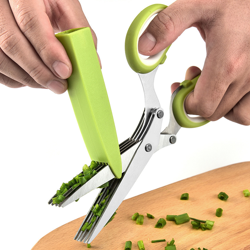 Multi-Layer Scissor Stainless  - Kitchen Appliances Green recensione e prezzo