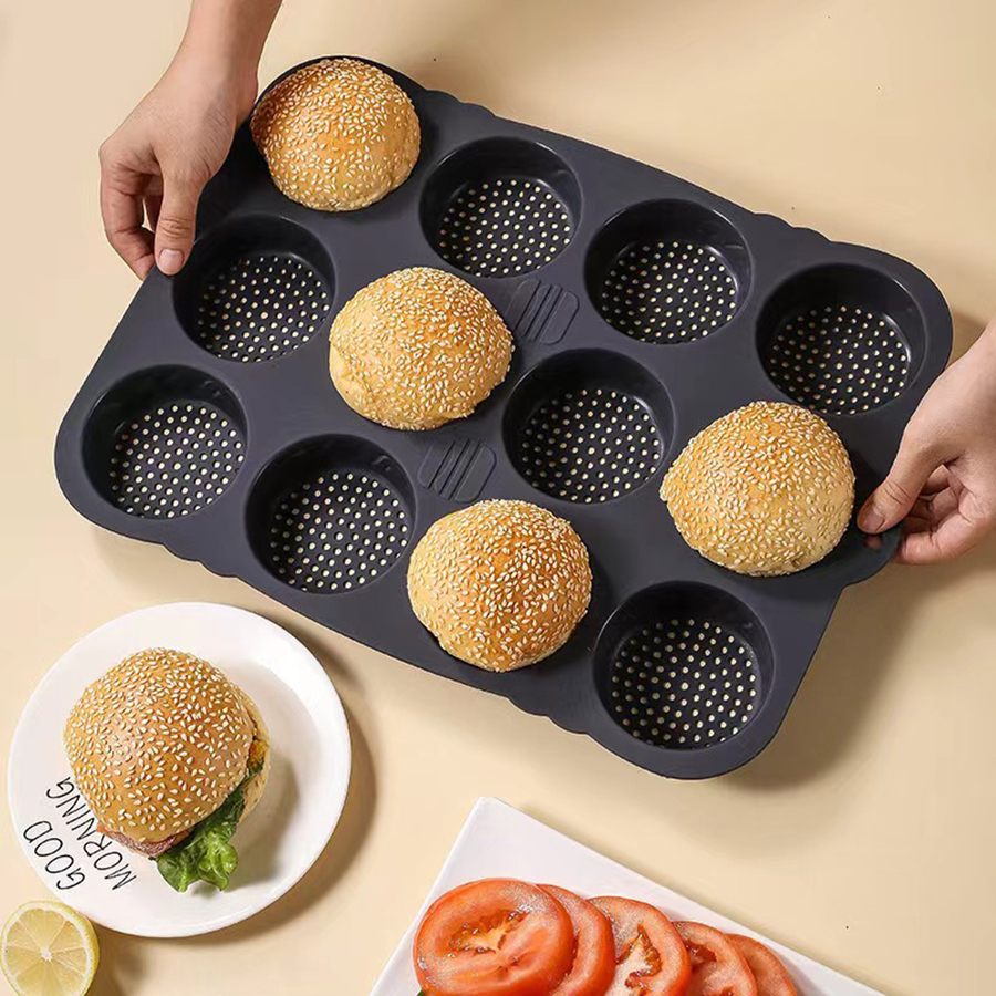 1PC Hamburger Bread mold 12-ho - Kitchen Appliances Design recensione e prezzo