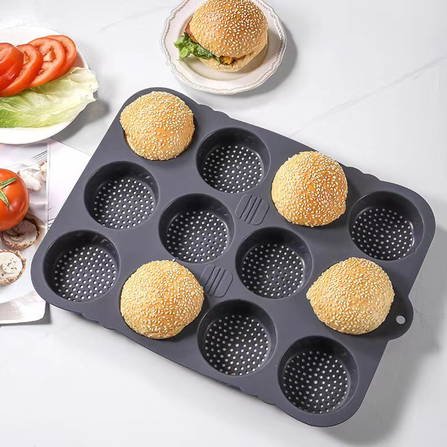 1PC Hamburger Bread mold 12-ho - Kitchen Appliances Design recensione e prezzo