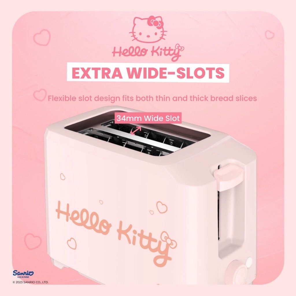 Hello Kitty Big Face Toaster S - Kitchen Appliances Gift Items recensione e prezzo