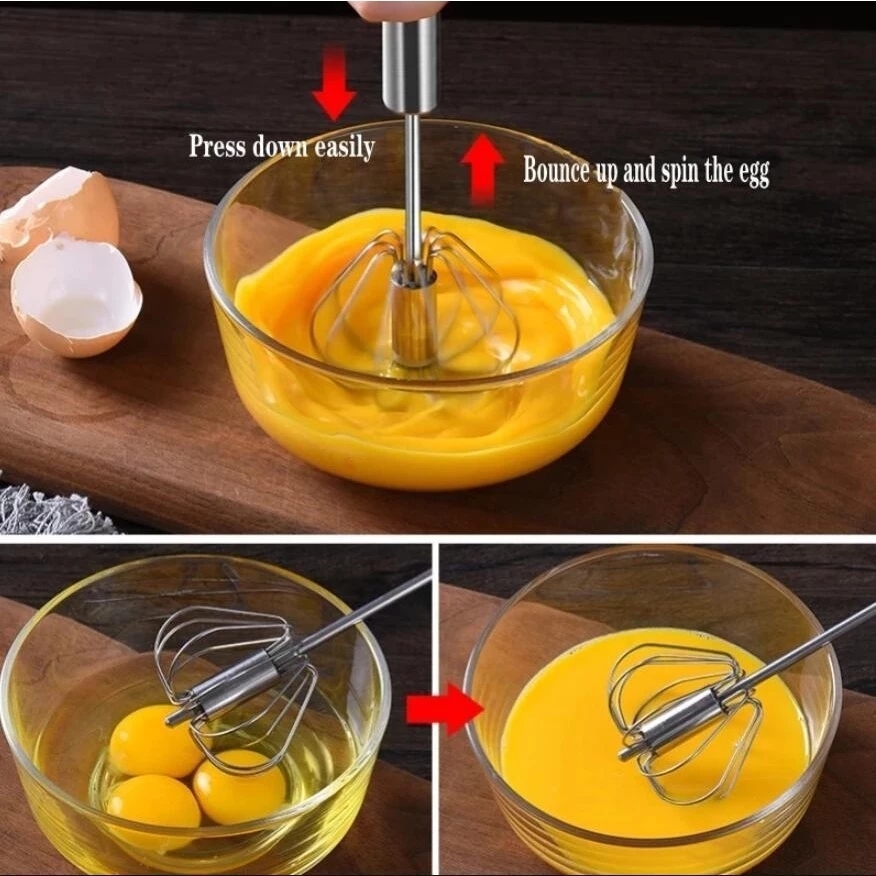 1/3pcs Stainless Steel Egg Bea - Kitchen Appliances For Restaurant recensione e prezzo