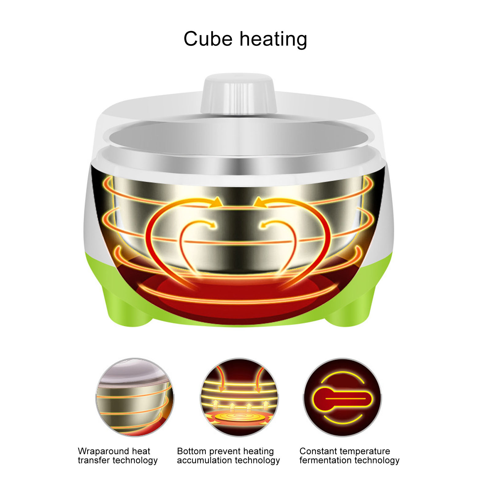 Compact Stainless Steel Yogurt - Kitchen Appliances Green recensione e prezzo