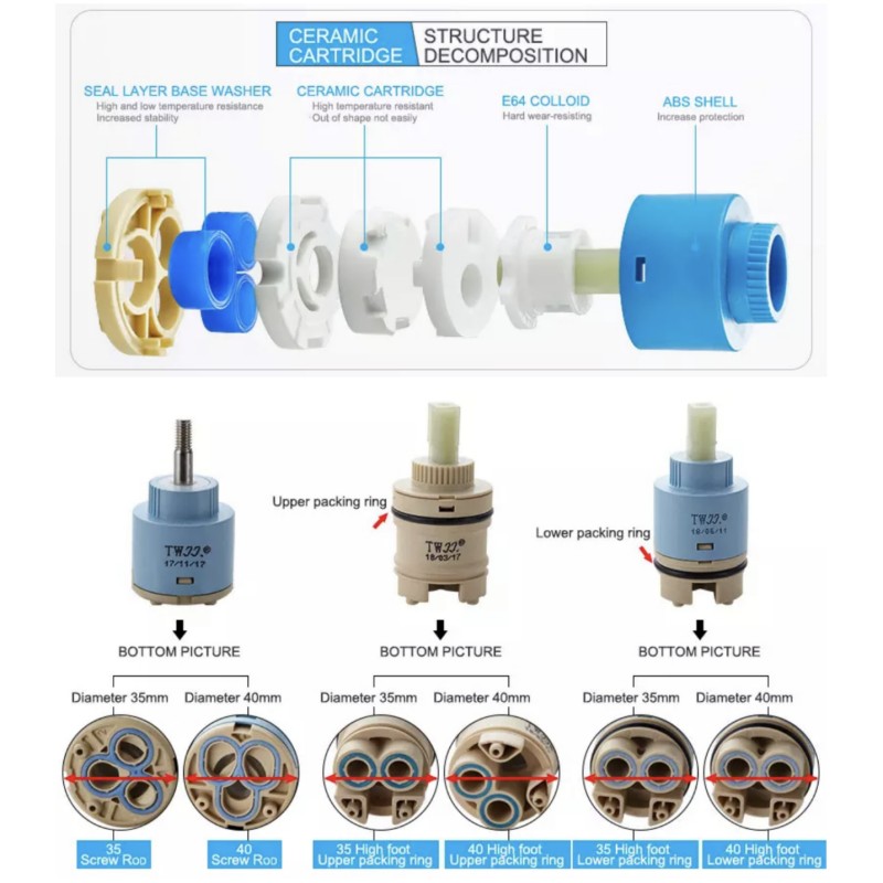 Faucets Mixing Spool Valve 25  - Kitchen Appliances For Restaurant recensione e prezzo