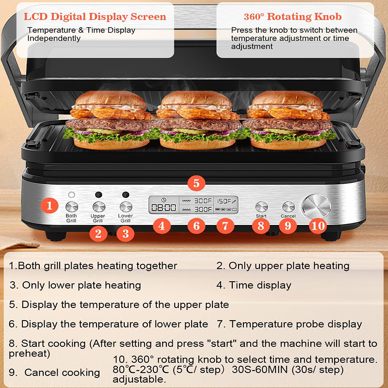 Steak Sandwich Machine Househo - Bread Maker Machine recensione e prezzo